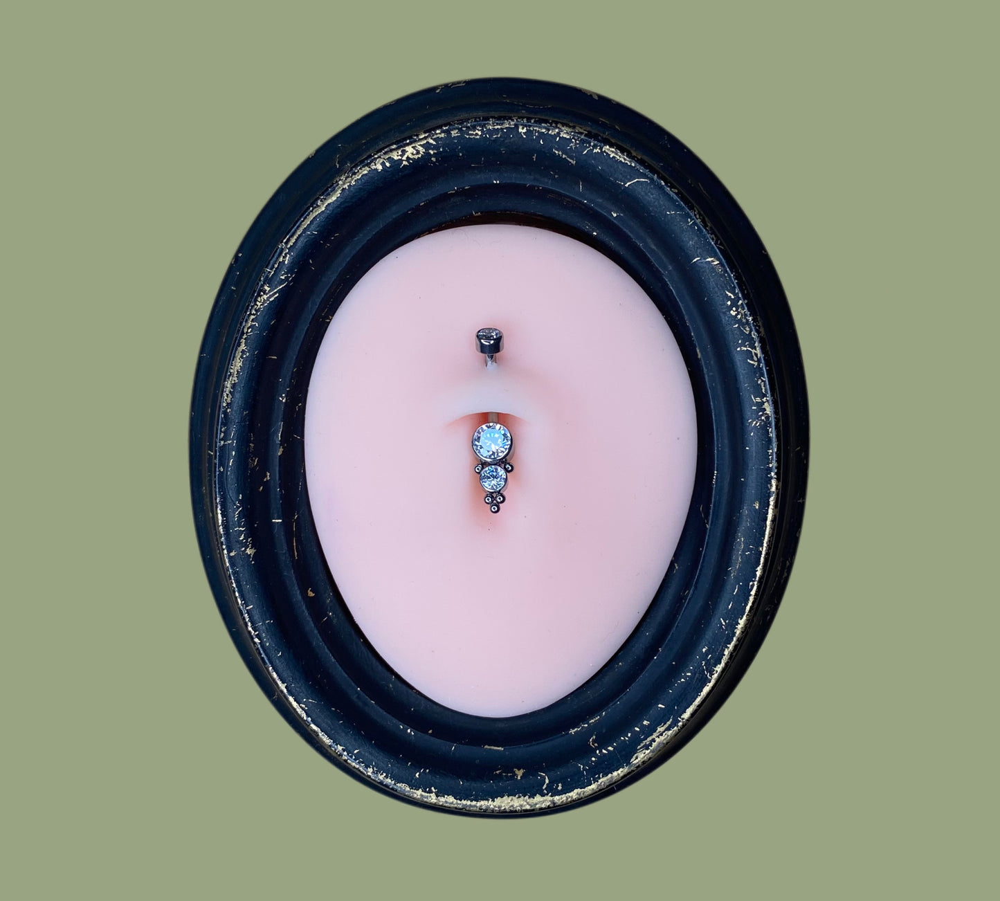 NAVEL DOPPIO ZIRCONE