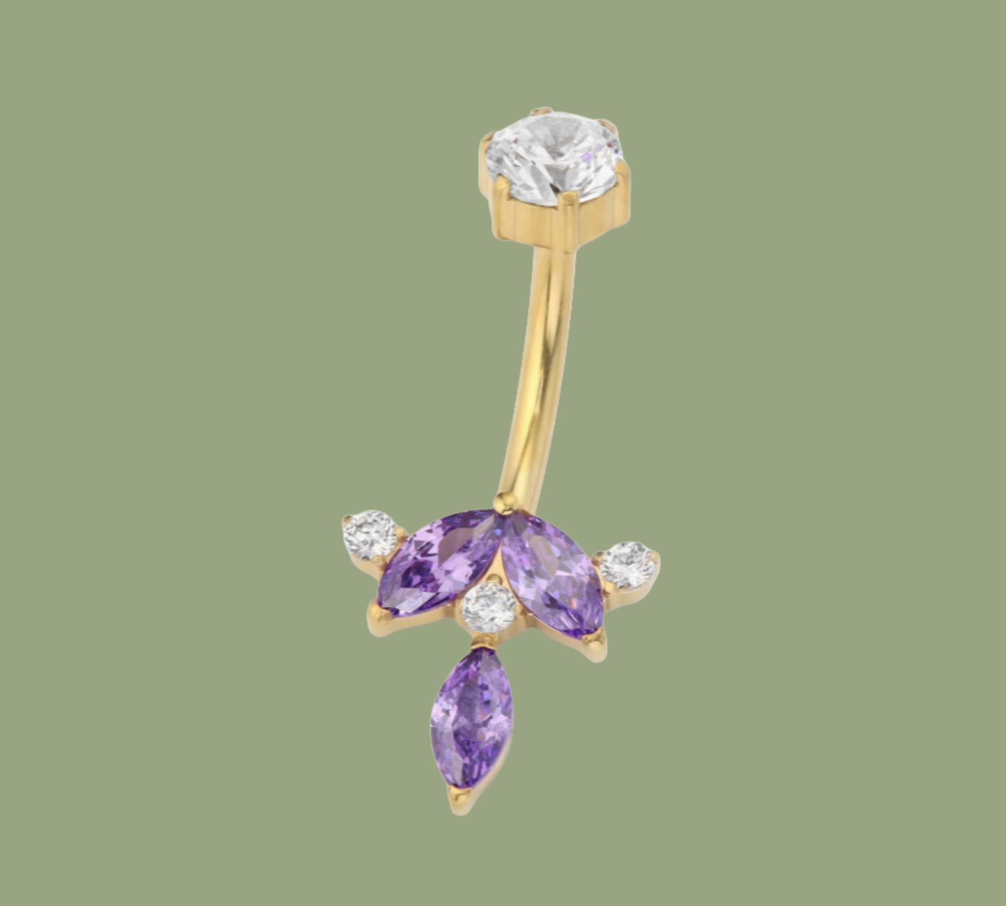GOLD VIOLET NAVEL