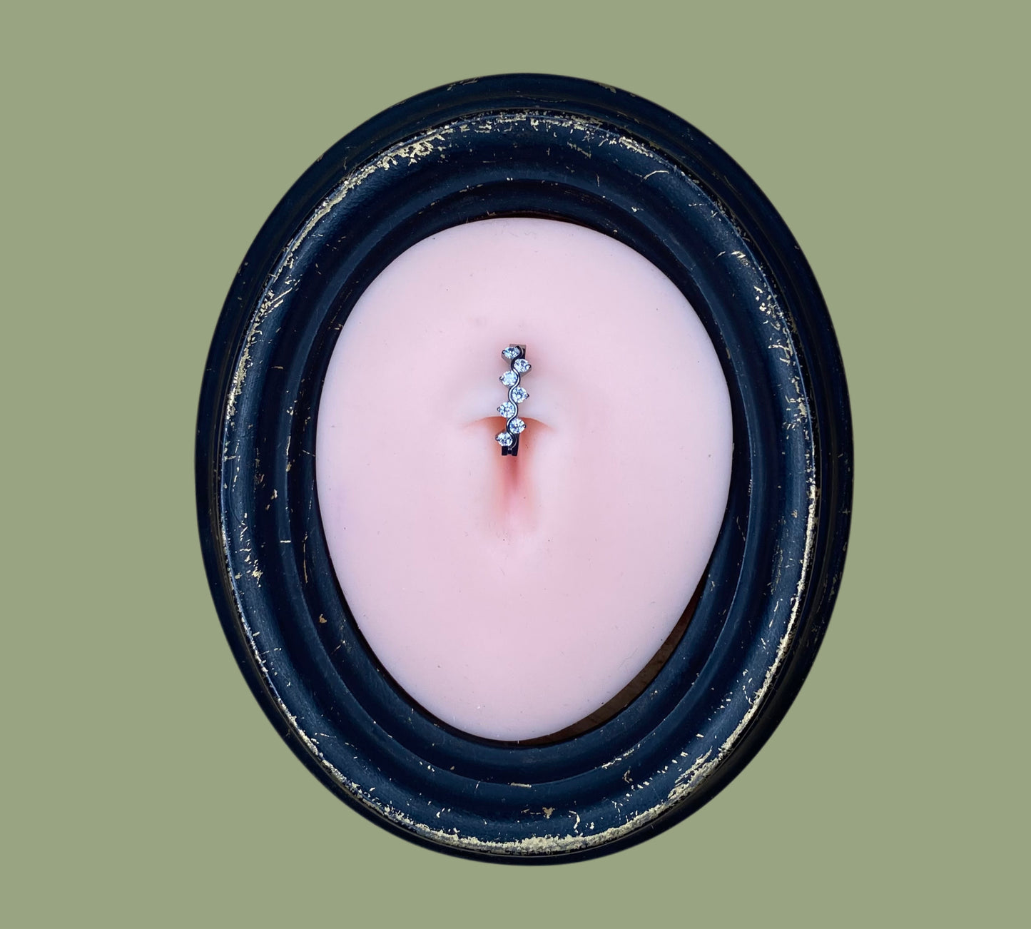 RING CRYSTAL NAVEL