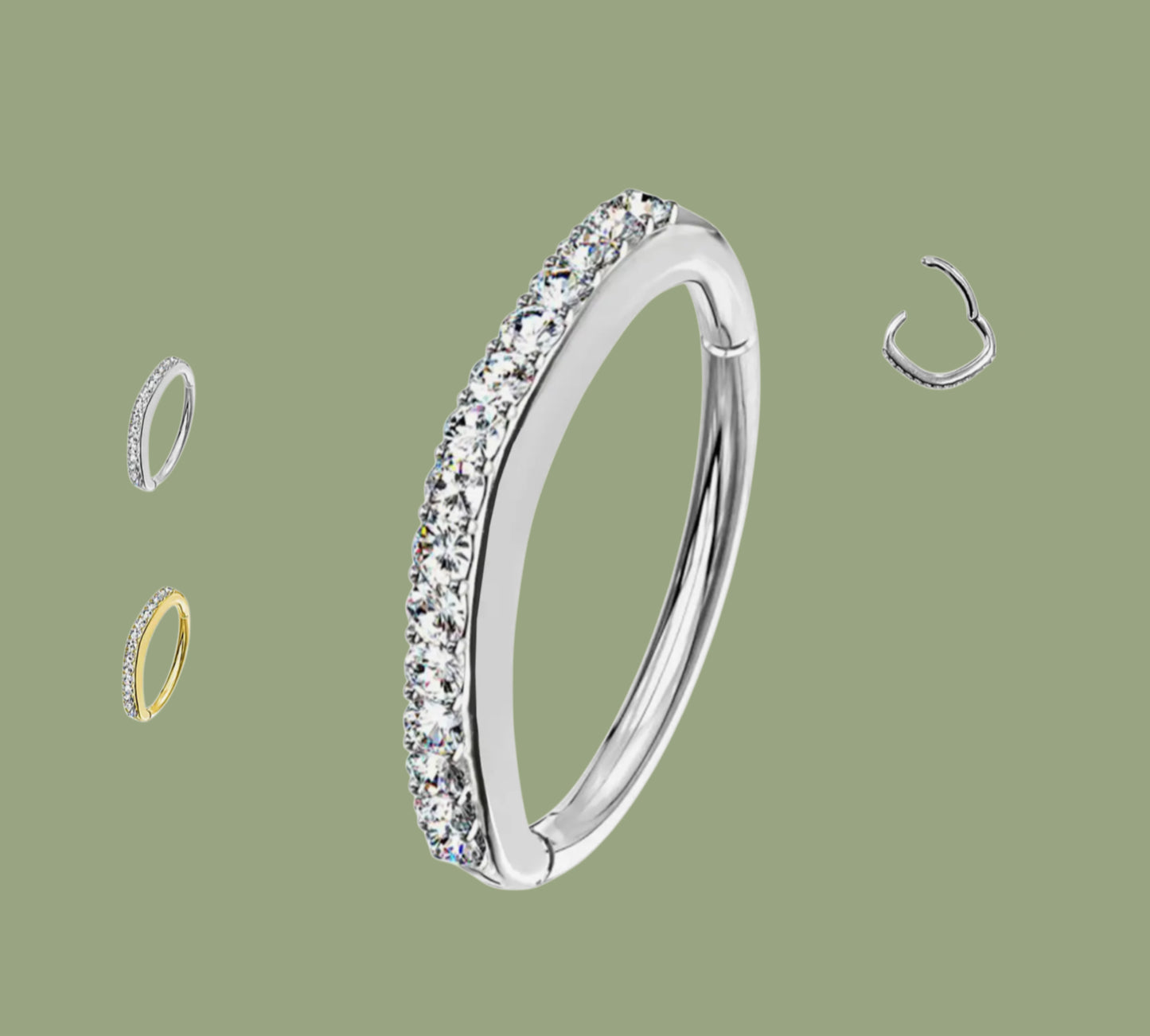 RING SHINY NAVEL