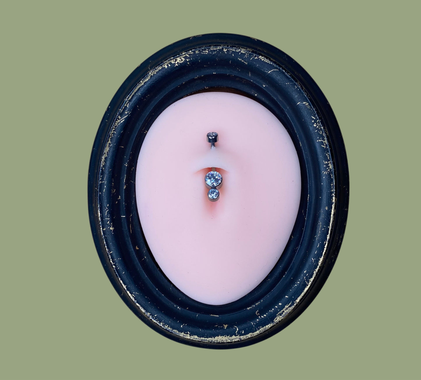 NAVEL DOPPIO ZIRCONE