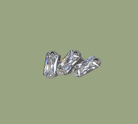 TRIPLO ZIRCONE BAGUETTE